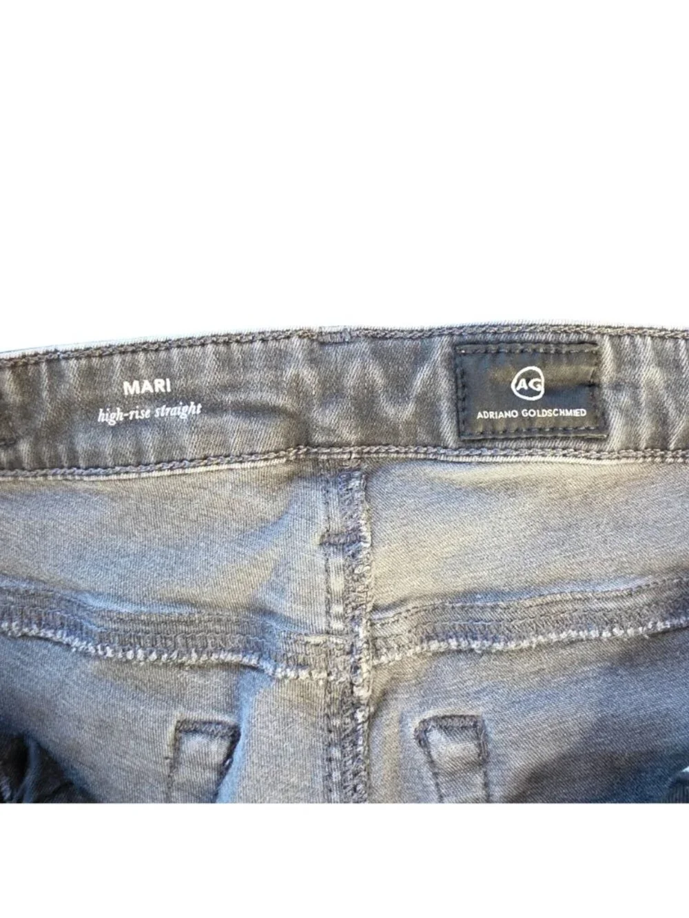 AG Adriano Goldschmied Bootcut Jeans Womens 28R Distressed Mid Rise Y2K Stretch